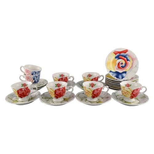 Romantica Coffee Service for Eight People by Emilio Bergamin for