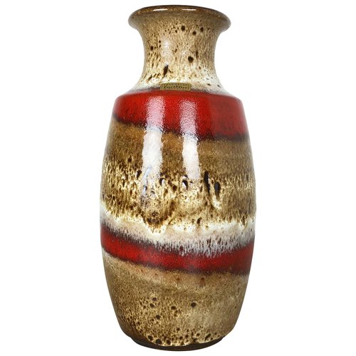 Vase Fat Lava en Céramique par Heinz Siery pour Carstens