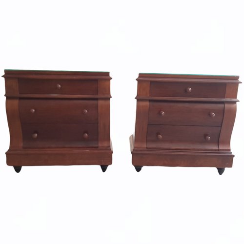 Bedside Tables, Set of 2 for sale at Pamono