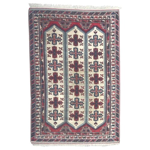Vintage Room Size Turkish Kars Rug for sale at Pamono