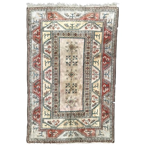 Large Vintage Turkish Kars Rug for sale at Pamono