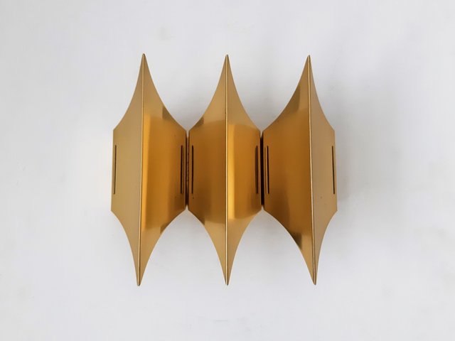 scarp Født Belønning Gothic III Wall Lamp by Bent Karlby for Lyfa, Denmark, 1960s for sale at  Pamono