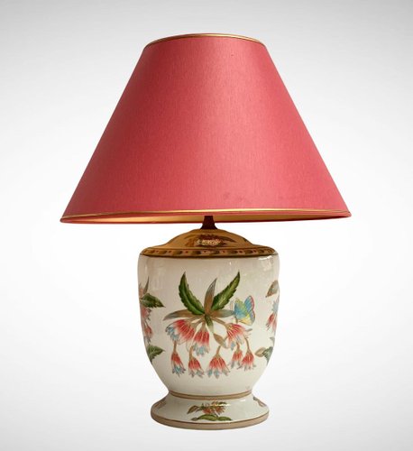 Vintage Chinese Dominies Collection, Chinese Hand Painted Table Lamps