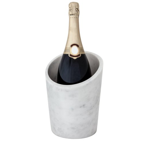 Tappi per vino e olio d'oliva in marmo di Carrara bianco e sughero, set di  6 in vendita su Pamono