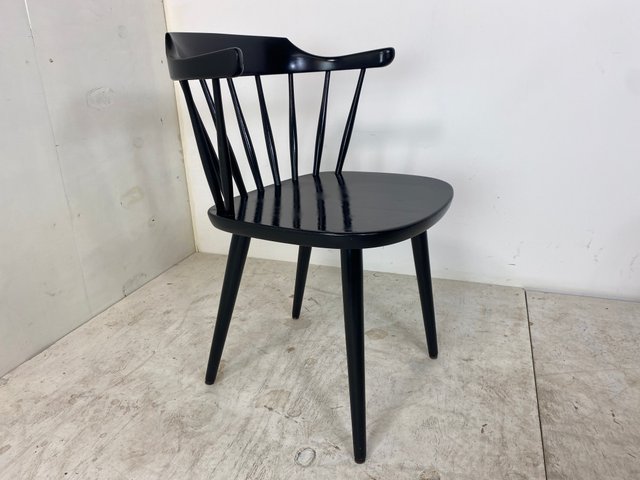 Scandinavian Smaland Spindle Back Chair by Yngve Ekström for