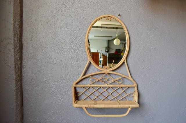 Espejo de tocador vintage en venta en Pamono