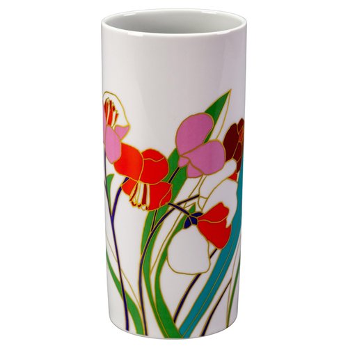 花瓶・フラワースタンド Flower Base Belgium Vintage Vintage Porcelain German Flower Vase - Creidlitz Bavaria Mid