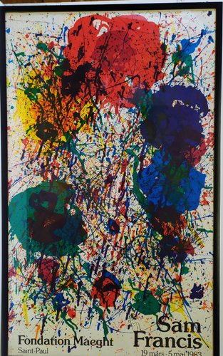 COMPOSITION 1983/サム フランシス/ポスター sam-francis-poster-lithograph-
