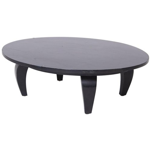 American Coffee Table In Black Wood, How To Repaint A Black Coffee Table