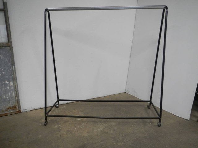 Aluminum and Iron Coat Rack, 1950s for sale at Pamono