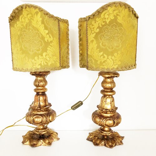 Mid-Century Lamps from Chanel, 1970s, Set of 2 for sale at Pamono