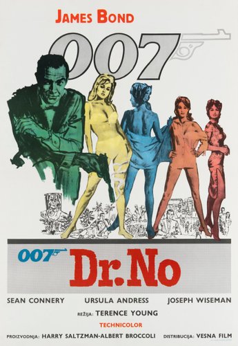Vintage James Bond Plakat