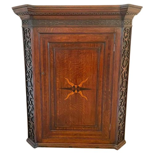 Antique hanging corner cabinet store