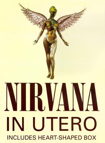 Nirvana In Utero Original UK Bus Stop Promotional Poster, 1993 for sale at  Pamono