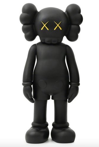 Kaws, Companion, Black, 2017, Painted Cast Vinyl for sale at Pamono
