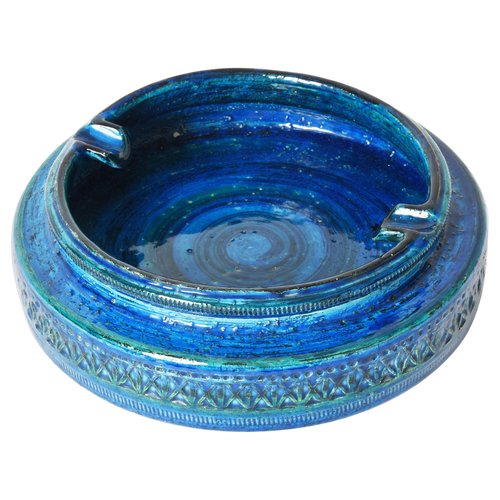 47th & Main Keramik-Übertopf Blau – Rhombus Design, 15,2 Cm, Für Sukkulenten & Deko