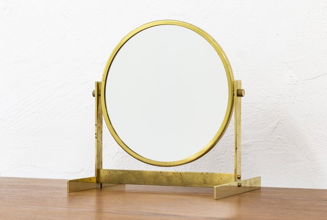 Vanity Mirror By Hi Gruppen For At, Vanity Mirror Stand With Tray