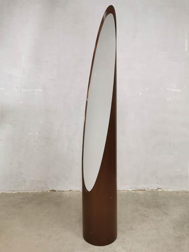 Vintage Italian Unghia Lipstick Floor Mirror For At Pamono Vintage Italian Unghia Lipstick Floor, Vintage Oval Floor Mirror