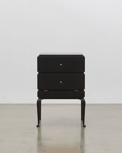 Black ash chest of hot sale drawers