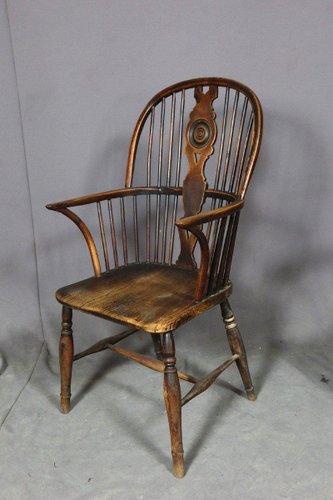 Queen Anne Chairs Armchairs Set of 6 for sale at Pamono