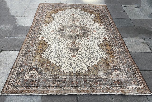Antique Rug For At Pamono, 3 6 X 5 Rug Size In Cm