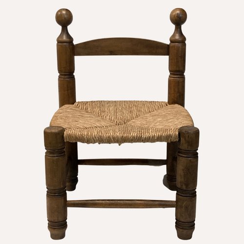 Antique wood accent chair outlet