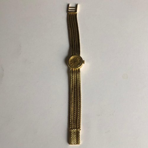 Orologio Movado in oro giallo 18 carati in vendita su Pamono