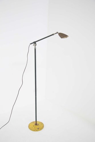 Vintage Italian Adjustable Floor Lamp, Thin Floor Lamp Juniper