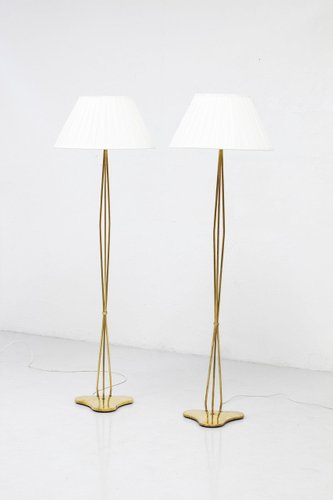 Floor Lamps By Hans Bergström For Asea, Floor Lamp Weight Replacement