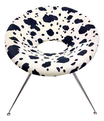 Retro circle hot sale chair