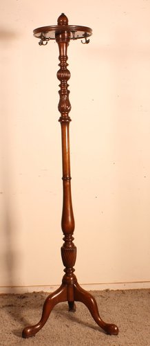 Antique Mahogany Coat Rack for sale at Pamono