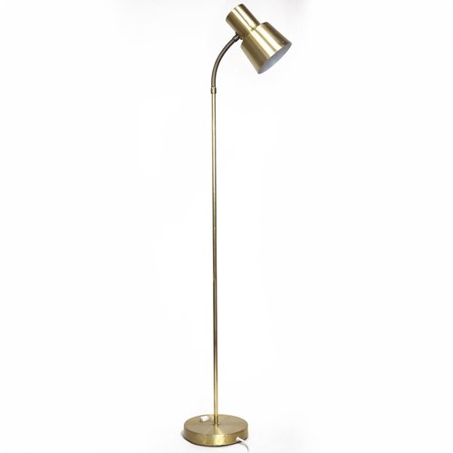 Articulated Metal And Brass Floor Lamp, Retro Floor Lamp Melbourne