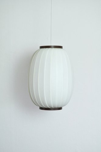 TAKLAMPA, Pearl shade, veckad plast, Lars Schiöler, Hoyrup, Danmark