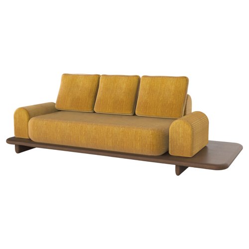 Yellow Moreto Sofa By Dovain Studio For, Creative Sofa Design Studio