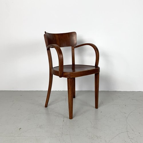 家具 Vintage THONET Arm chair Vintage B-47 Armchair in Bentwood from Thonet, 1920s for sale at