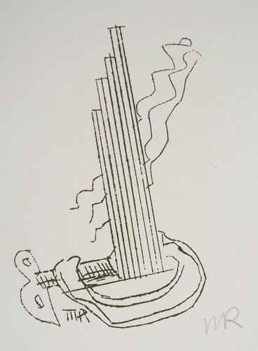 Man Ray, Surrealist Machine, Fausta, 1969, Grabado original en venta en ...