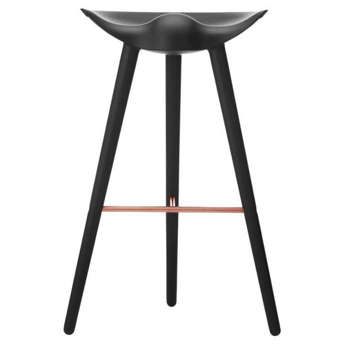 Black Beech Copper Bar Stool By, Copper Coloured Kitchen Bar Stools