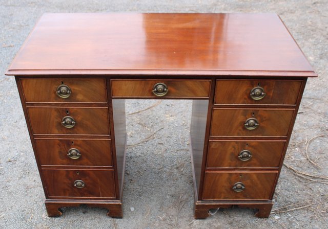 Mahogany Writing Desk 1850s For At Pamono Mahogany Writing Desk 1850s For, Antique Mahogany Desk With Drawers
