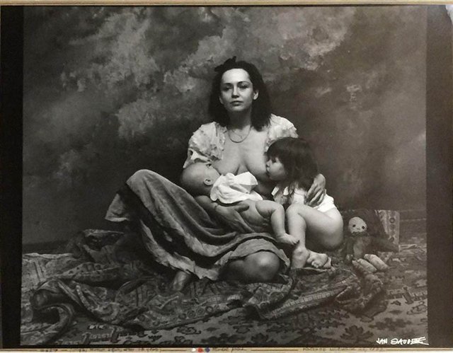 Jan Saudek, Olga, Mother Again, Late 20th Century, Original