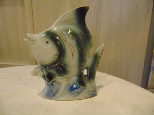 Vintage Porcelain Fish, 1970s for sale at Pamono