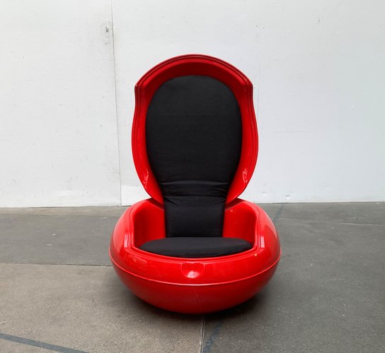 Mid-Century Space Age Garden Egg Chair Senftenberg Ei by Peter