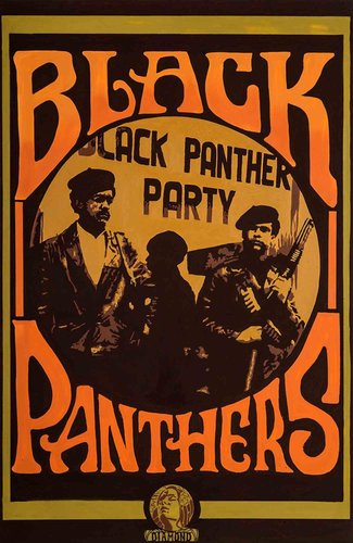 Diamond Black Panthers Party Original Mixed Media On Canvas 17 For Sale At Pamono