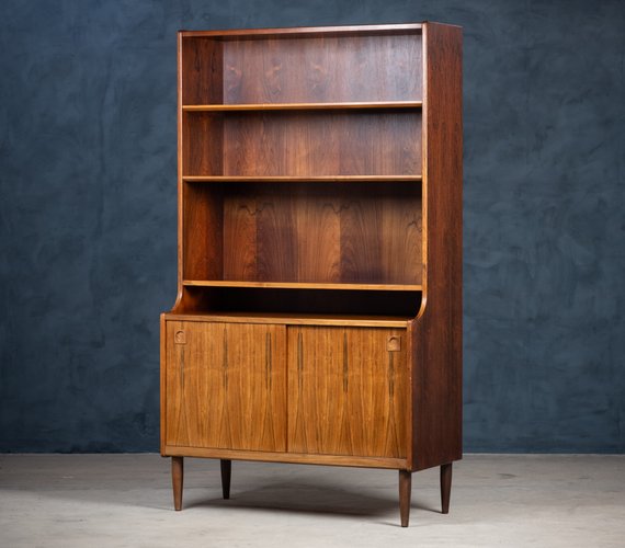 Danish Rosewood Bookcase by Farsø Furniture Factory, for at