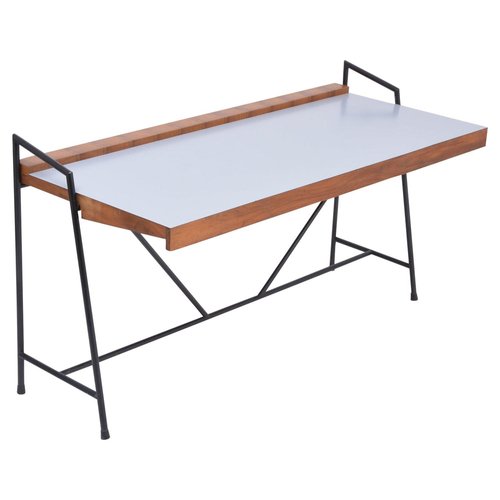 Large MidCentury Modern Italian Writing Desk for sale at Pamono