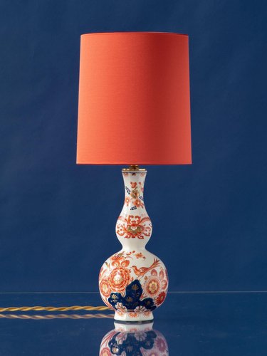 correct Sport analoog One-of-a-Kind Handcrafted Robin Table Lamp from Vintage Delft Imari  Pijnacker Vase for sale at Pamono