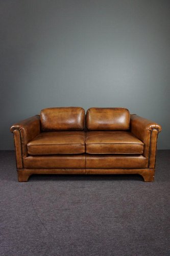 Sheep Leather 2 5 Seat Sofa For At, Low Arm Leather Sofa