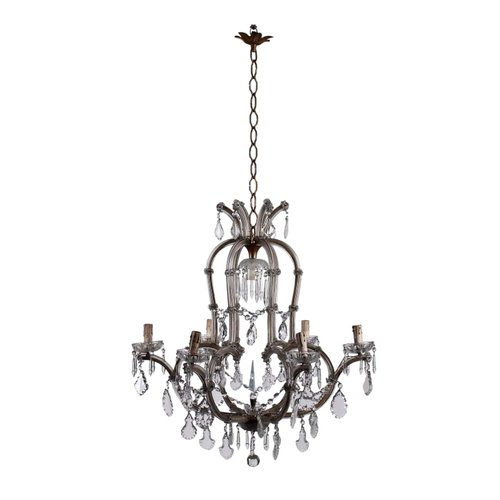 Maria Teresa Style Chandelier For At Pamono Maria Teresa Style Chandelier For, Metal Bobeches For Chandeliers
