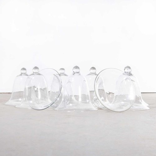 Campana Cloche In Vetro Soffiato A Bocca Varotto - 30,5 Cm Di Diametro, Per Dolci E Pasticcini