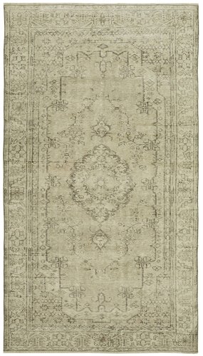 Vintage Turkish Beige Area Rug for sale at Pamono