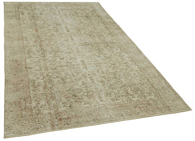 Vintage Turkish Beige Area Rug for sale at Pamono